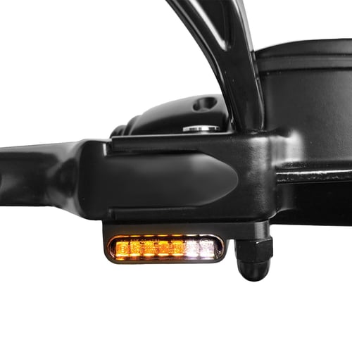 HeinzBikes, 'Stripes' below bar turn signals. Black PL