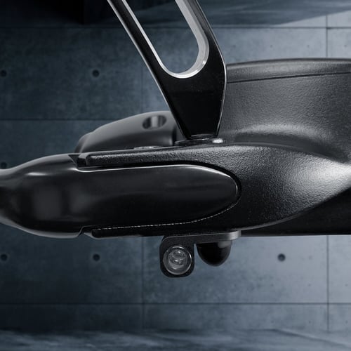 HeinzBikes, Nano below bar turn signals.  Black no PL