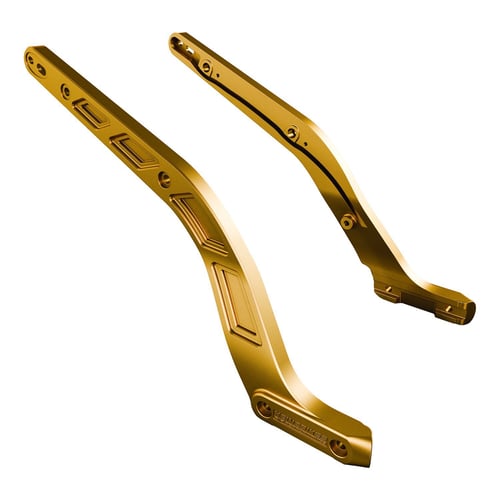 HeinzBikes, performance fender struts. Gold