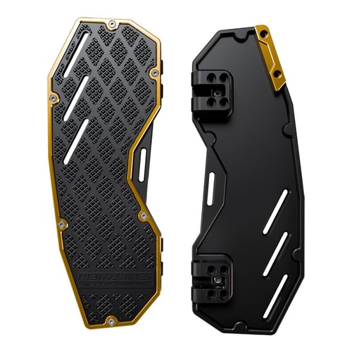 HeinzBikes, floorboards 'Performance'. . Black/gold