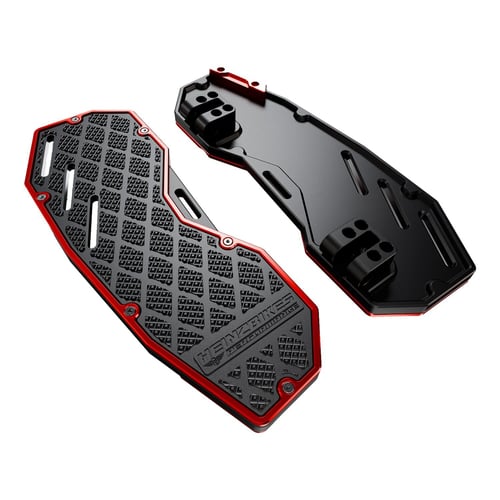 HeinzBikes, floorboards 'Performance'. . Black/red