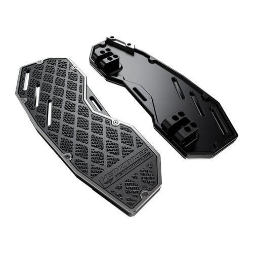 HeinzBikes, floorboards 'Performance'. . Black/silver