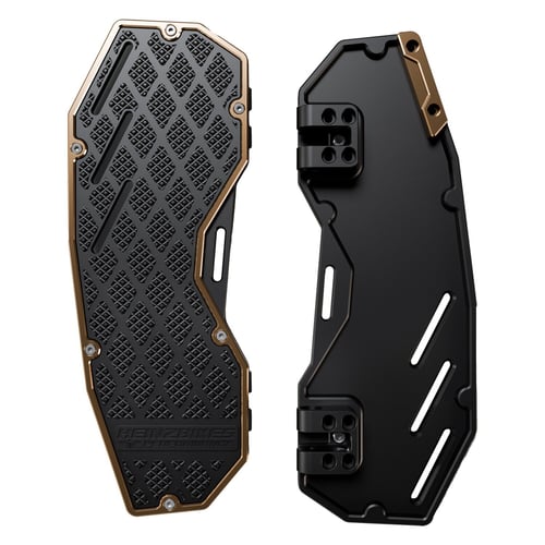 HeinzBikes, floorboards 'Performance'. Black/bronze