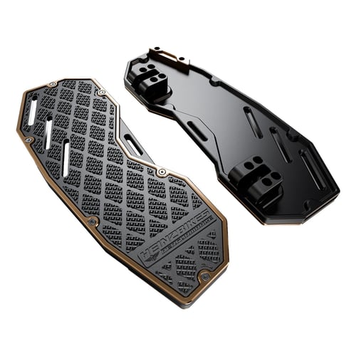 HeinzBikes, floorboards 'Performance'. Black/bronze