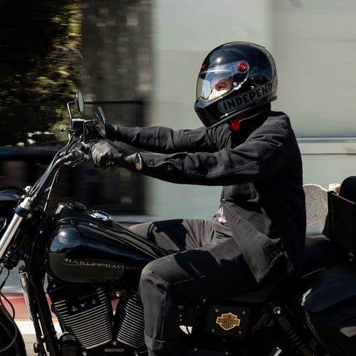 Biltwell Lane Splitter Independent collab helmet