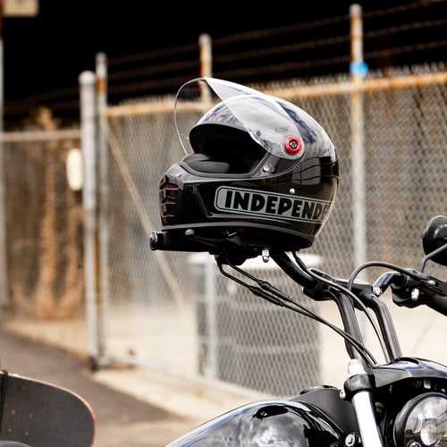 Biltwell Lane Splitter Independent collab helmet