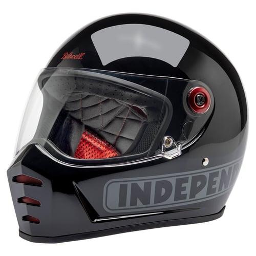 Biltwell Lane Splitter Independent collab helmet