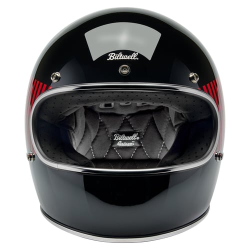Biltwell Gringo RWB Raceflow helmet black