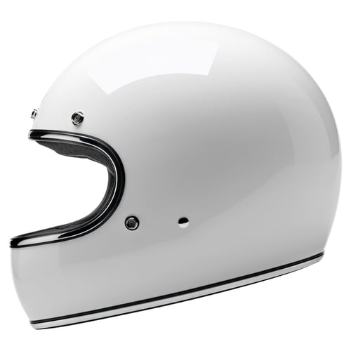 Biltwell Gringo helmet gloss white