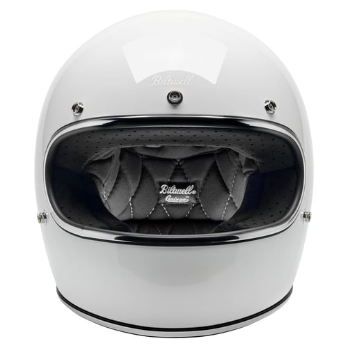 Biltwell Gringo helmet gloss white