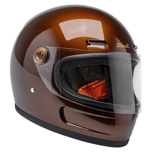 Biltwell Gringo SV helmet metallic whiskey
