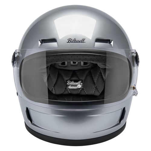 Biltwell Gringo SV helmet gloss silver