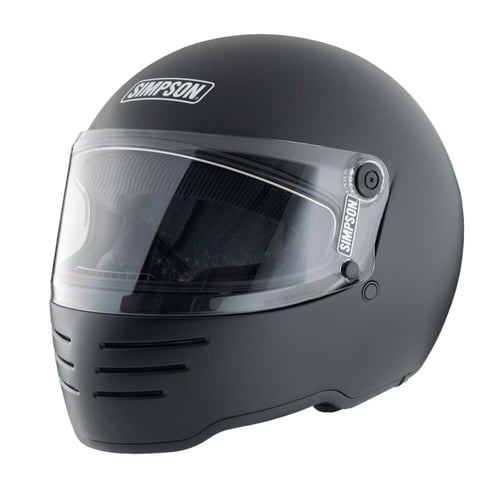 Simpson M62 helmet black matt