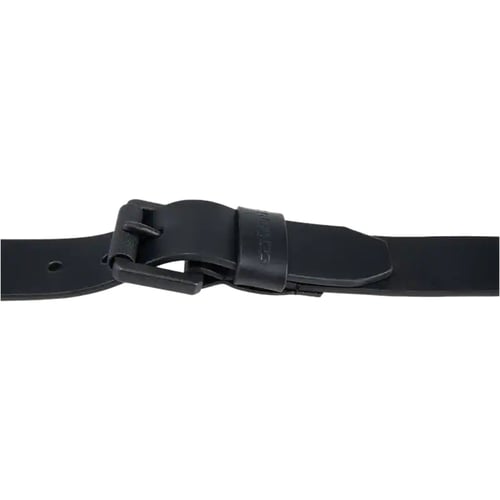 Carhartt Bridle leather roller buckle belt black