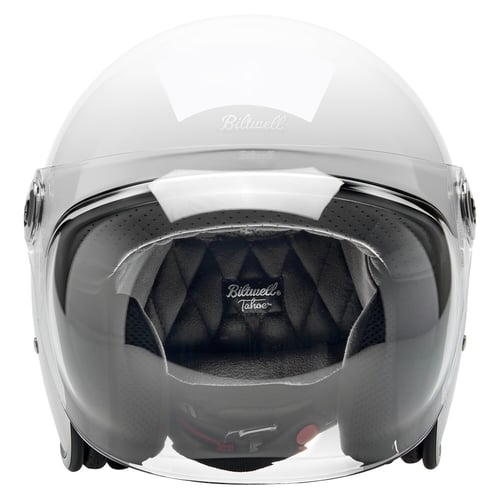 Biltwell Tahoe helmet gloss white