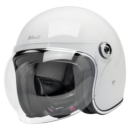 Biltwell Tahoe helmet gloss white