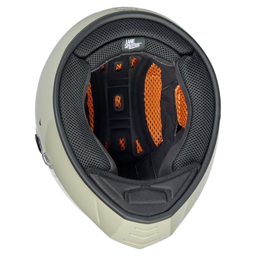 Biltwell Lane Splitter helmet chalk