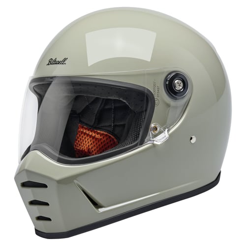 Biltwell Lane Splitter helmet chalk