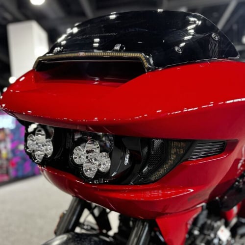 Custom Dynamics, Shark Demon LED headlamp kit. White/white