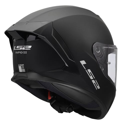 LS2 Rapid III Solid helmet matt black