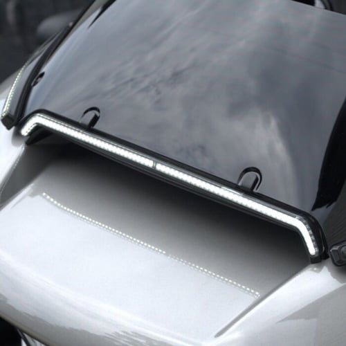 Custom Dynamics, Led center fairing vent. Black