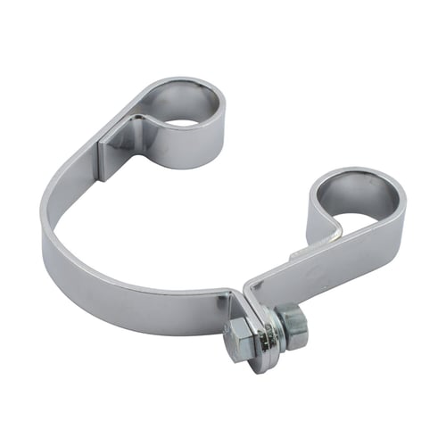 Paughco, FLT 3" muffler clamp. Chrome