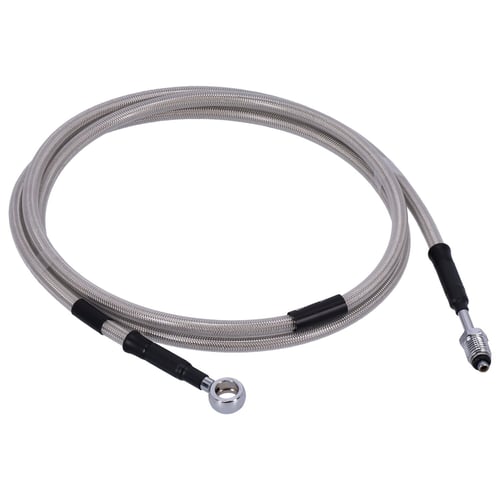 Goodridge hydraulic clutch line kit 63", clear coated