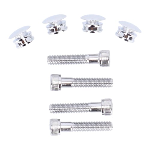 Highway Hawk, saddlebag support kit. Chrome