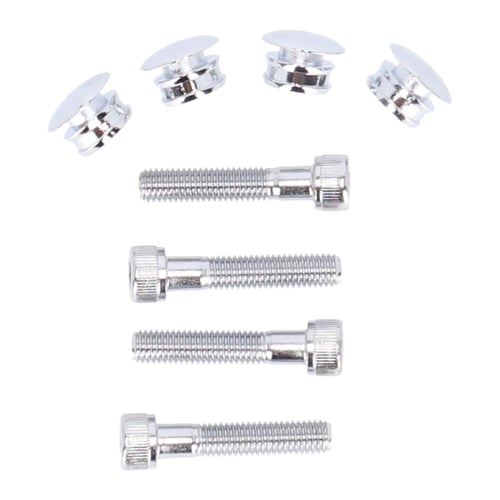 Highway Hawk, saddlebag support kit. Chrome