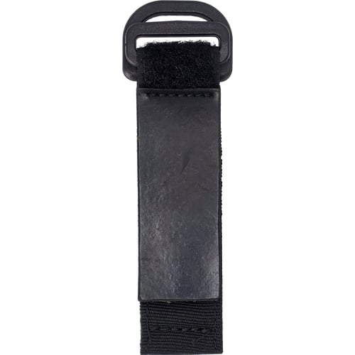 Longride, 25mm hook & loop mount strap. Black