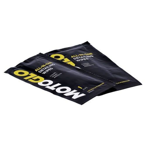 MotoGlo, Try-out detailing wipes