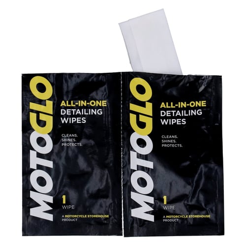 MotoGlo, Try-out detailing wipes