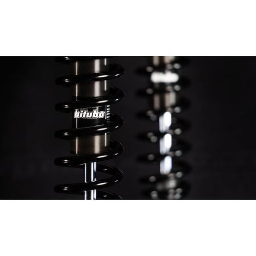 Bitubo, WME shock absorber set XR1200. Black. 356mm