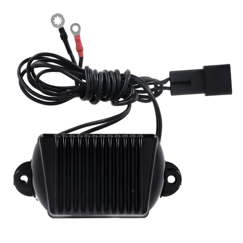 MCS, voltage regulator/rectifier. Black