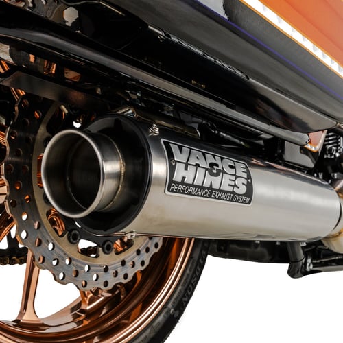 Vance & Hines, 2-1 Supersport exhaust system. Brushed