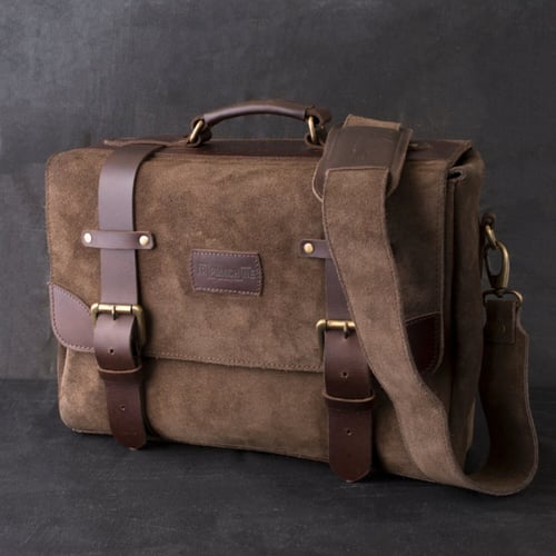 Trip Machine, Warrior saddlebag. Tobacco brown