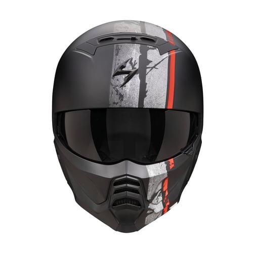 Scorpion Exo-Combat II Lord matt black/red