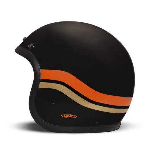 DMD Retro helmet Matt Black Sunset
