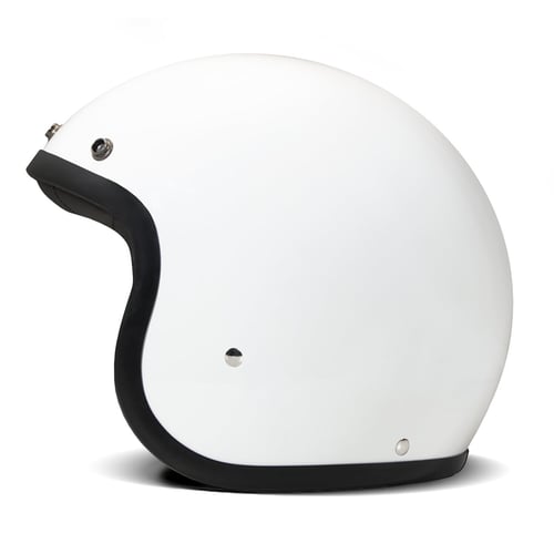 DMD Retro helmet Solid White