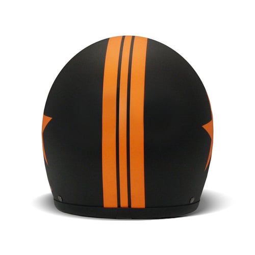 DMD Retro helmet Star Orange