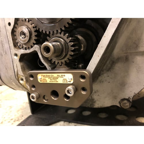 Fast Eddy, B.T. pinion gear locking tool
