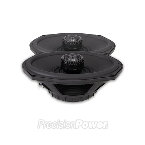 PrecisionPower, 6" x 9"  MAS speakers 4 Ohm 